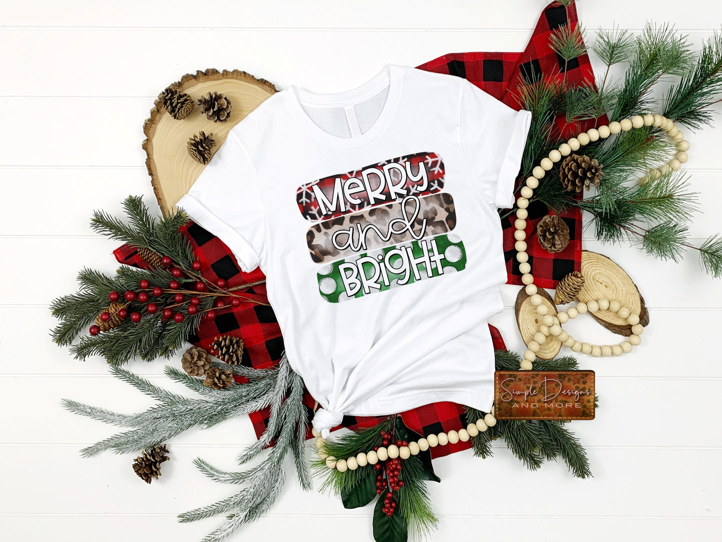 Merry and Bright Sublimation Heat Transfer Sheets