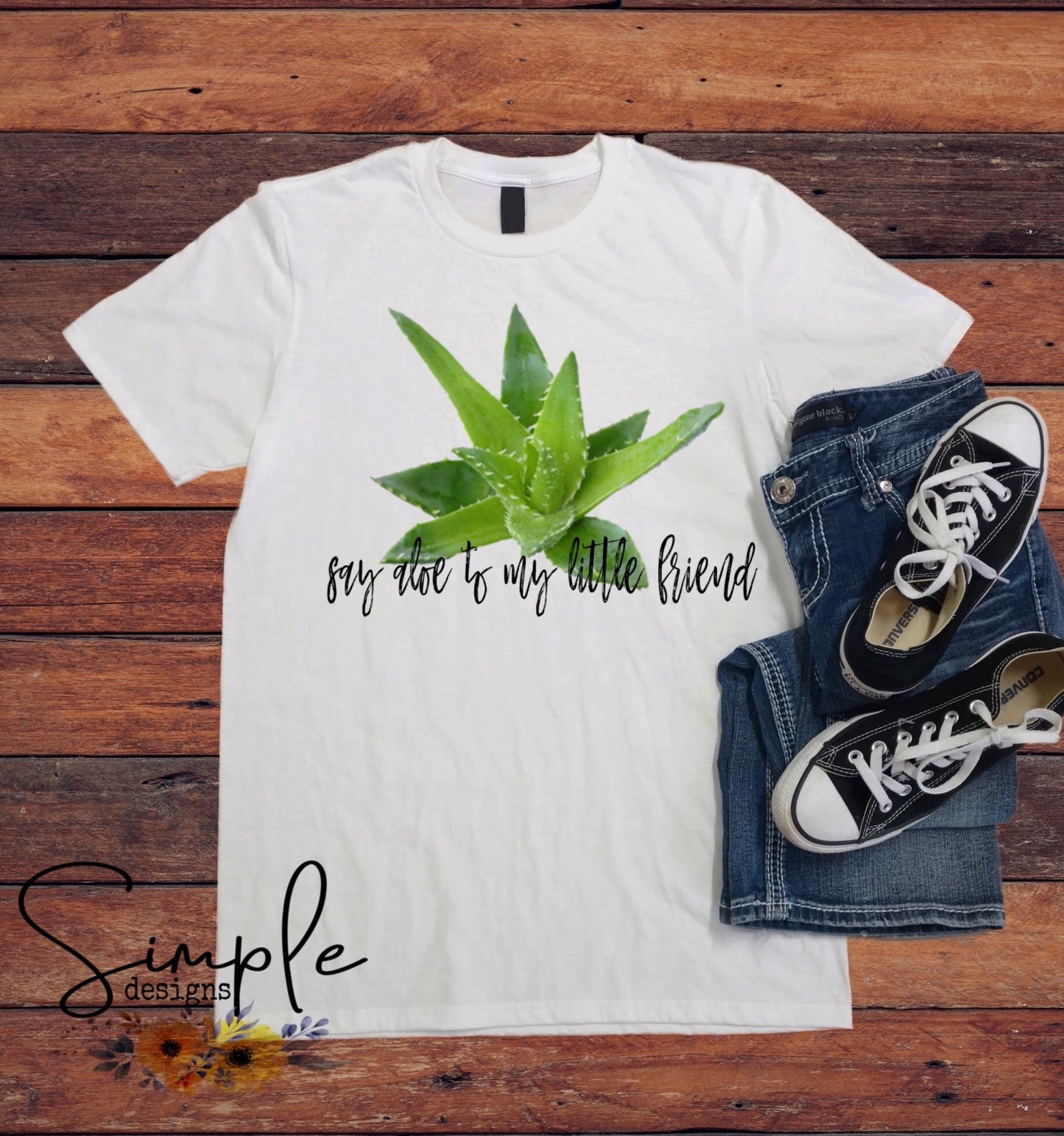 Say Aloe to My Little Friend Sublimation Heat Transfer Sheets