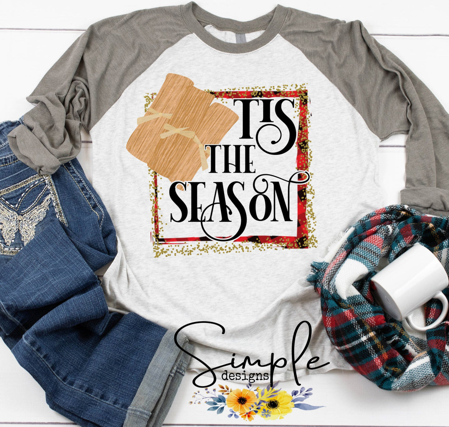 ‘Tis the Season Sublimation Heat Transfer Sheet