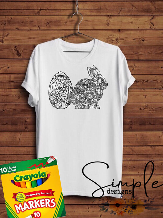 Bunny and Egg Sublimation Heat Transfer Sheet