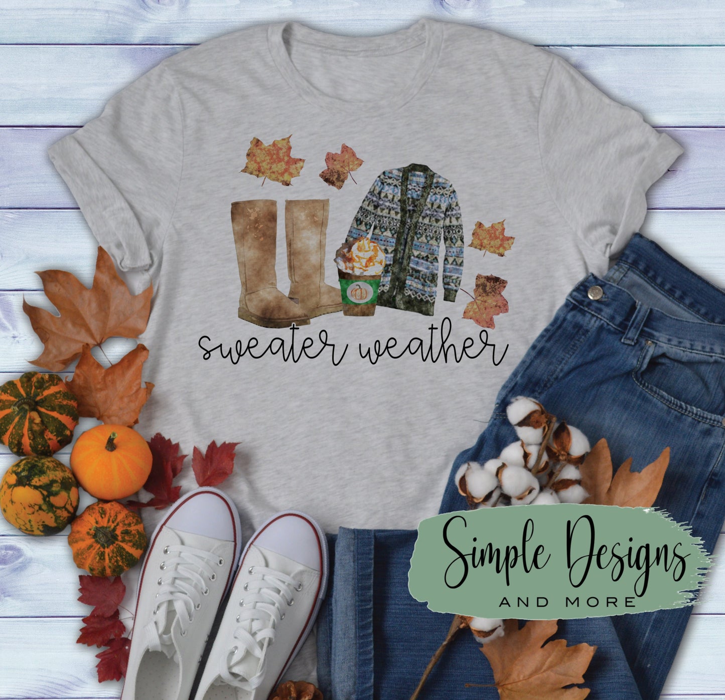 Sweater Weather Sublimation Heat Transfer Sheet