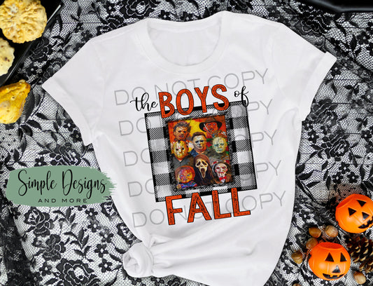 The Boys of Fall Sublimation Heat Transfer Sheets