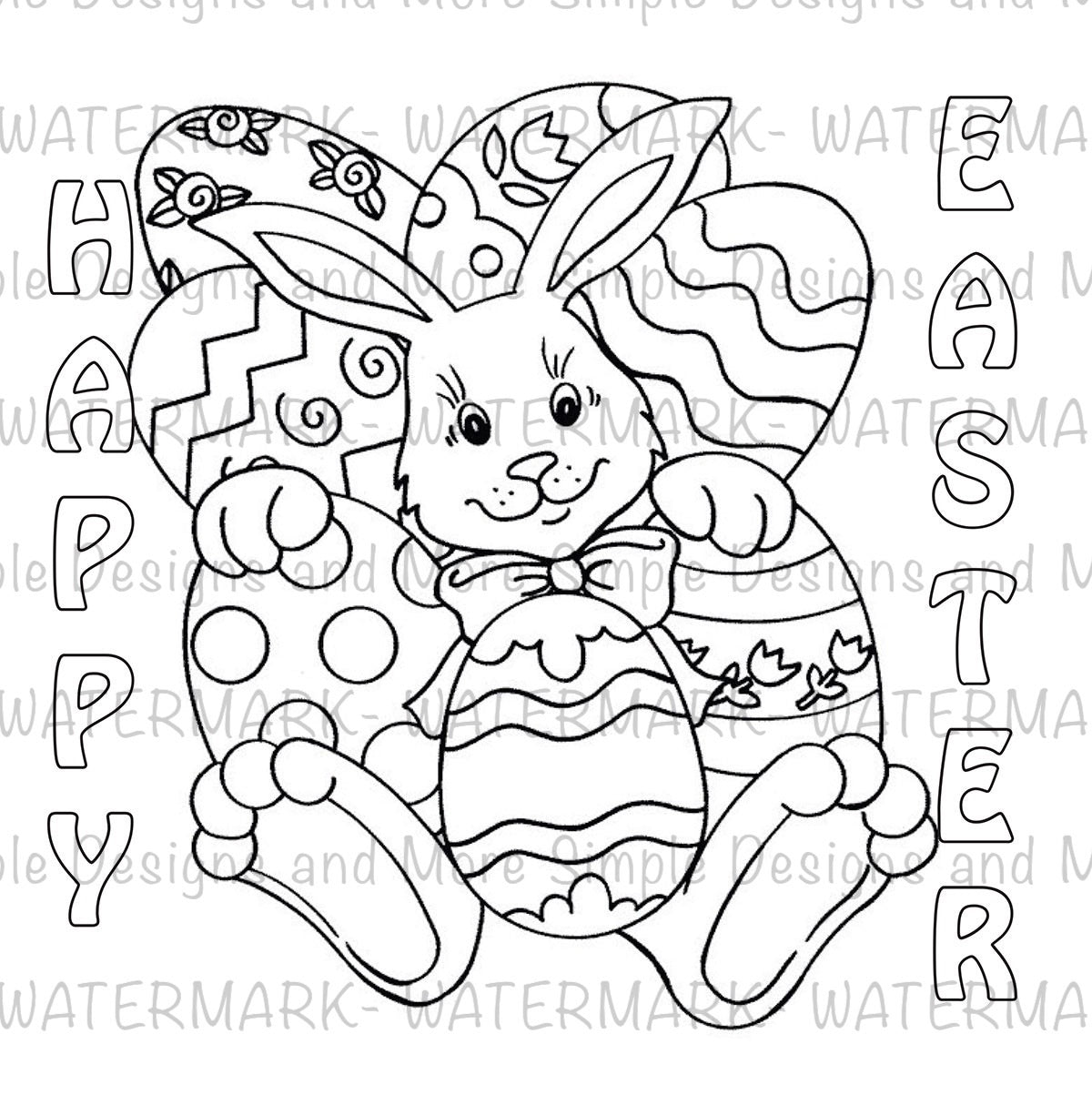 Happy Easter Sublimation Heat Transfer Sheet