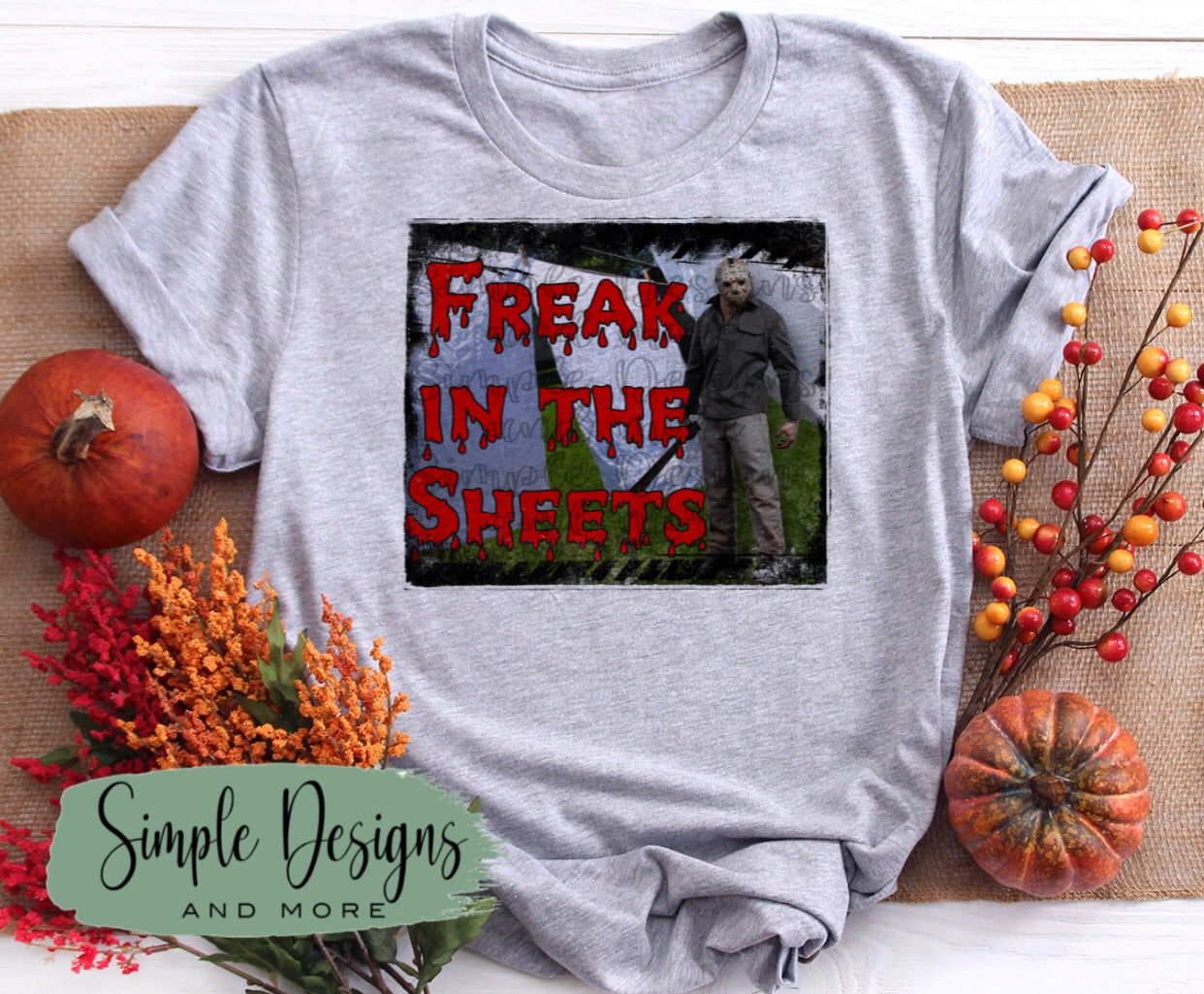 Freak in the Sheets Jason Sublimation Heat Transfer Sheets