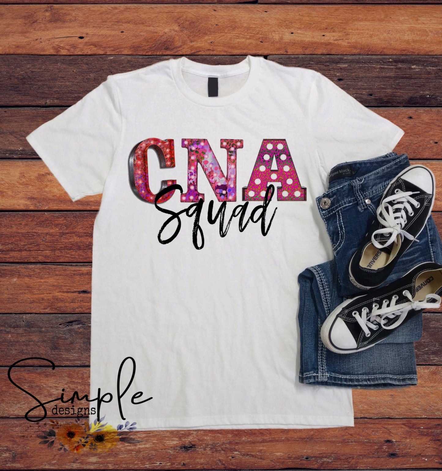 CNA Squad Sublimation Heat Transfer Sheets