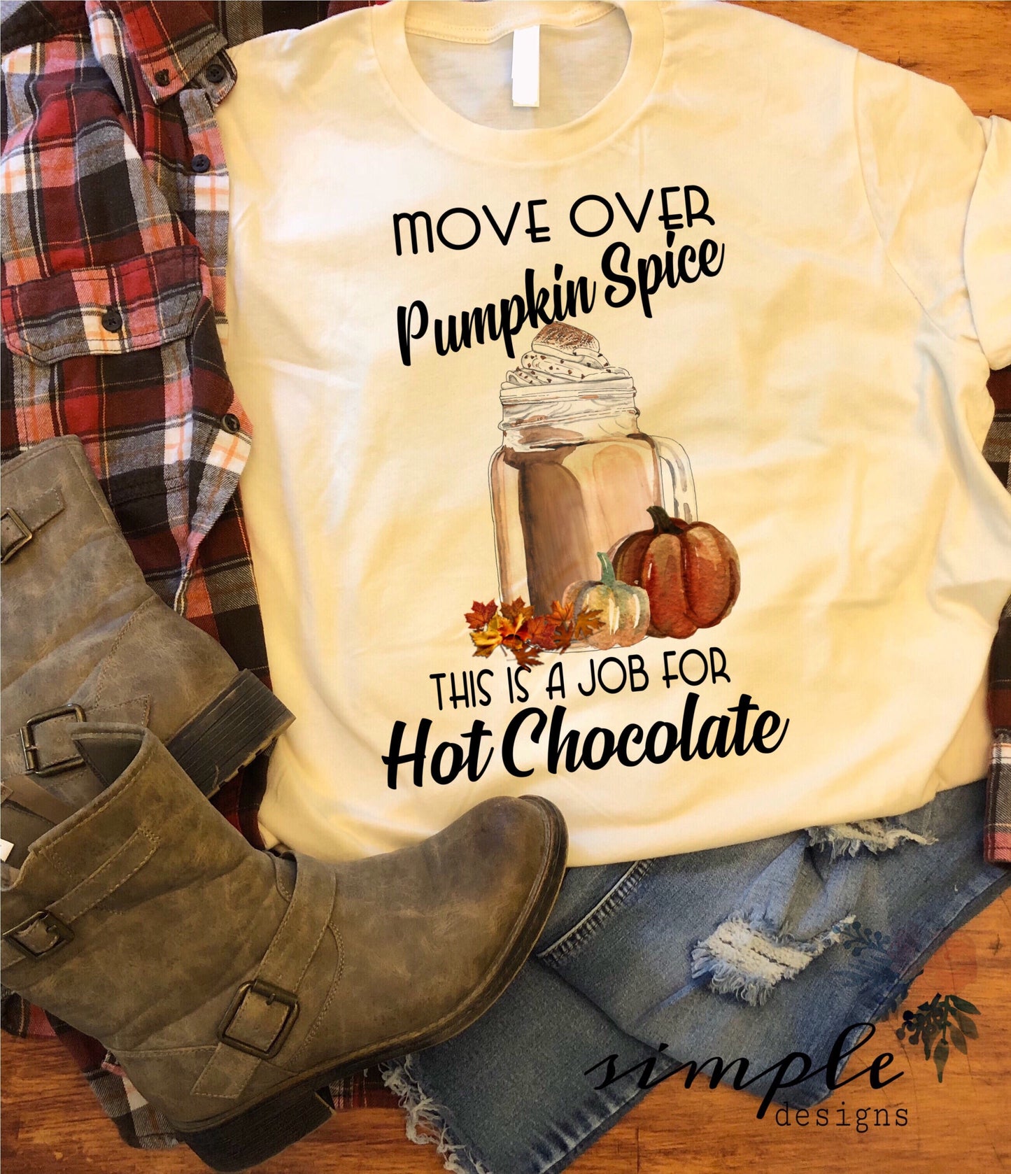 This is a Job for Hot Chocolate Sublimation Heat Transfer Sheet