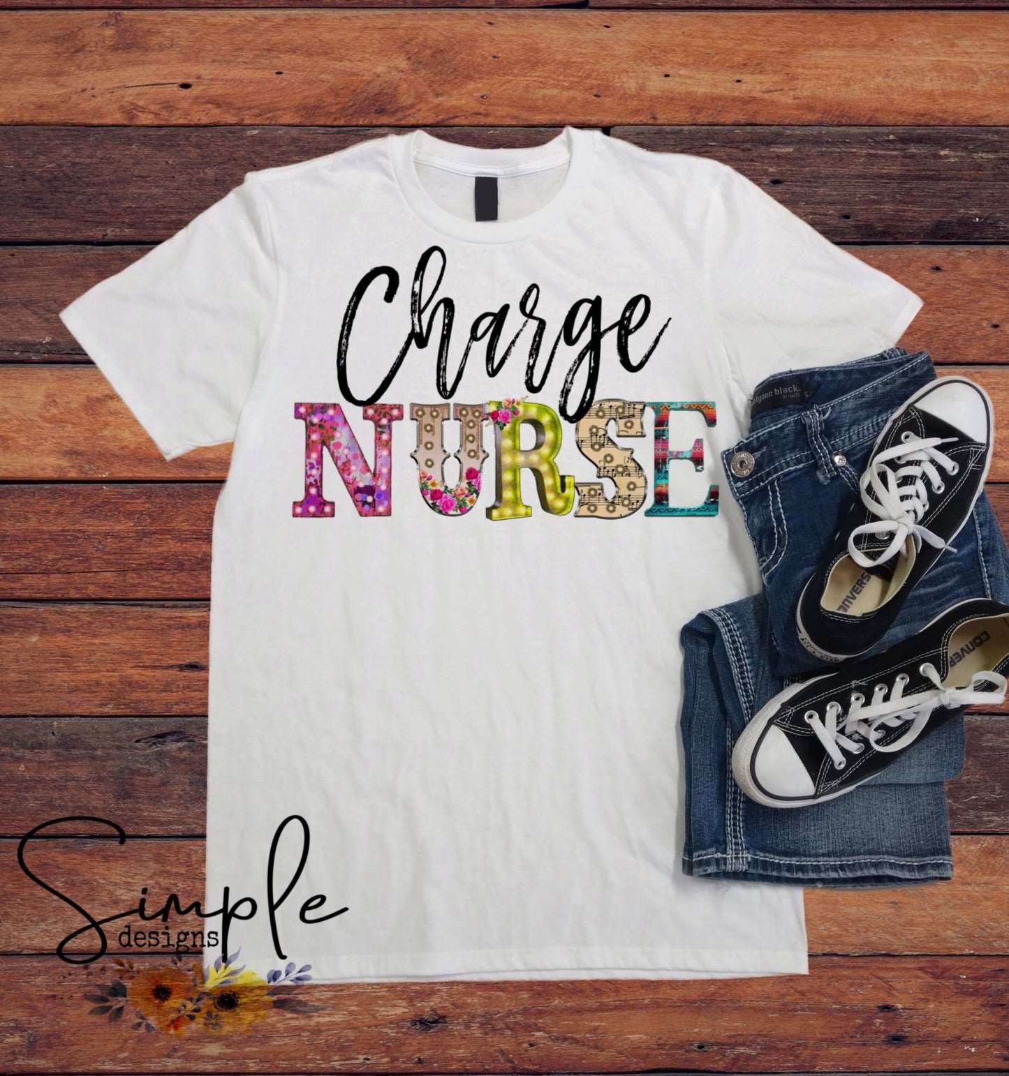Charge Nurse Sublimation Heat Transfer Sheets