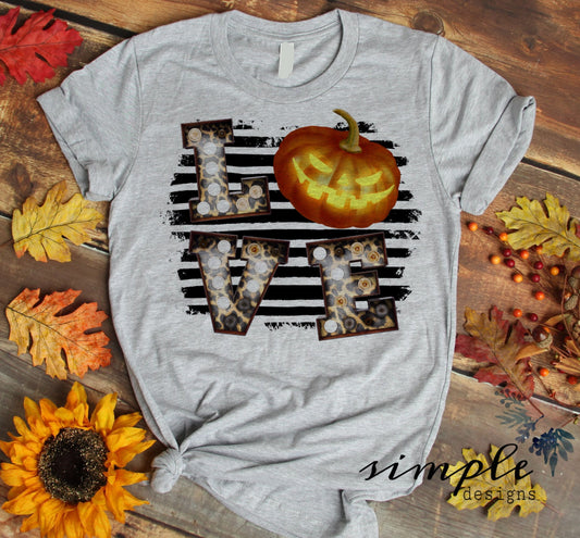Love Halloween Sublimation Heat Transfer Sheets