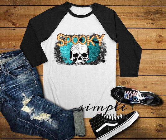 Spooky Skull Sublimation Heat Transfer Sheet