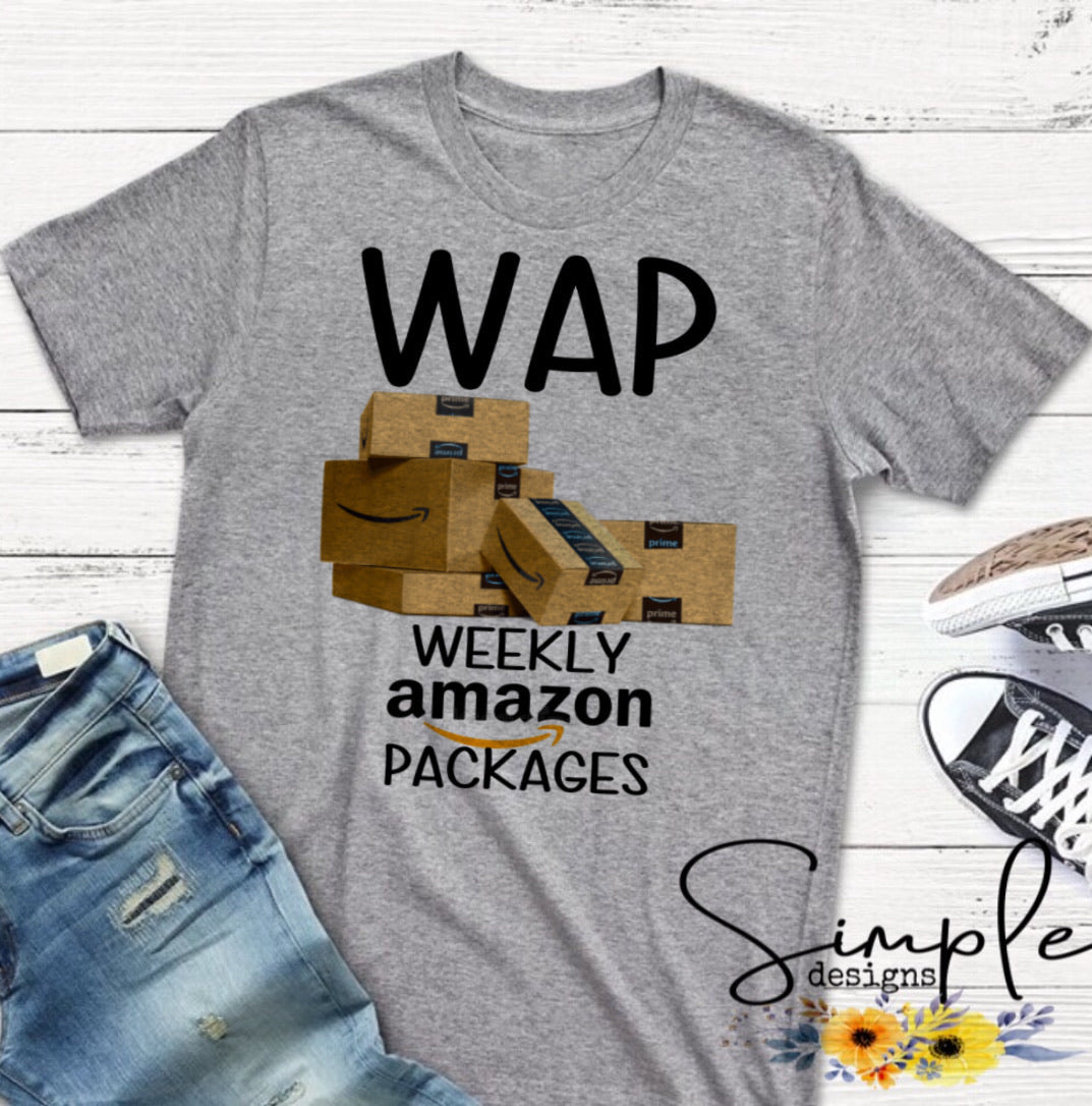 WAP Weekly Amazon Packages Sublimation Heat Transfer Sheets