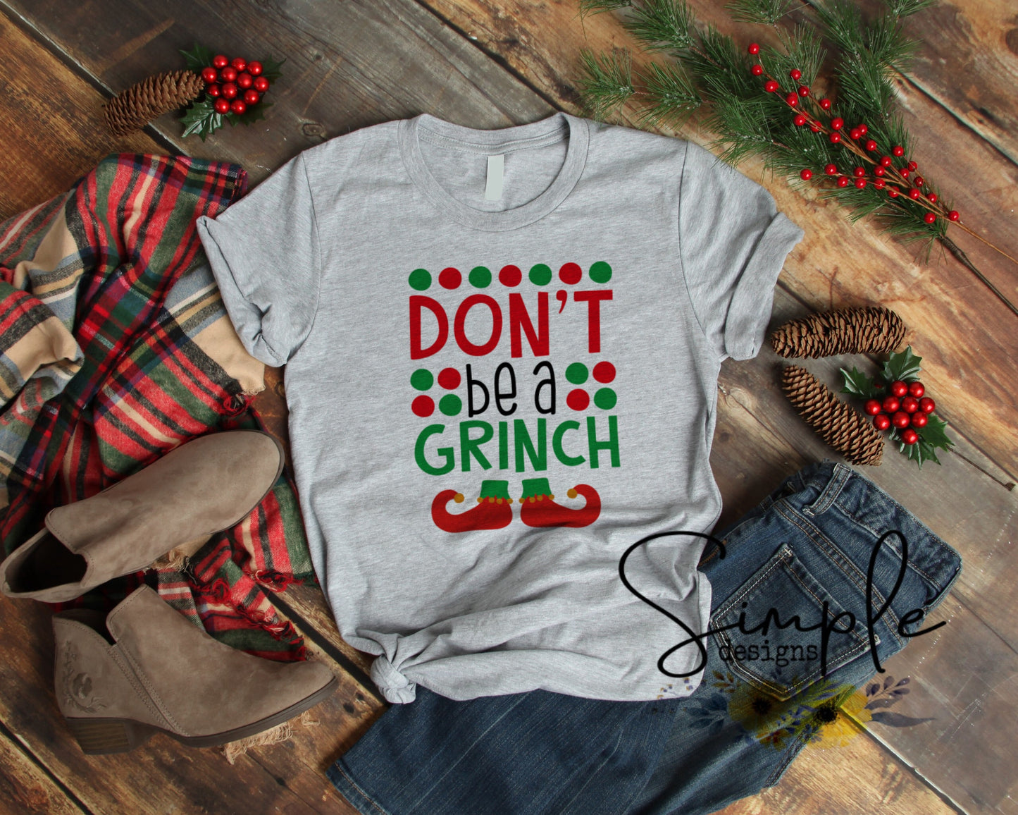 Don’t Be a Grinch Sublimation Heat Transfer Sheet