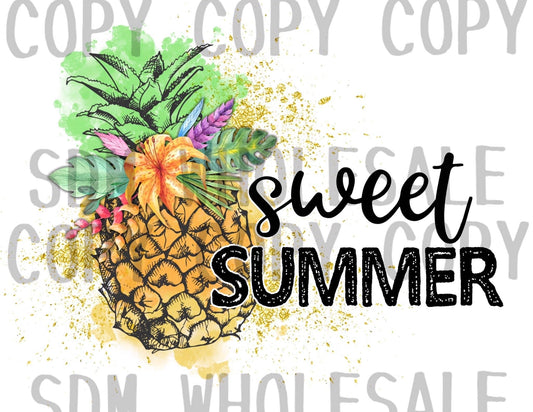 Sweet Summer Sublimation Heat Transfer Sheet