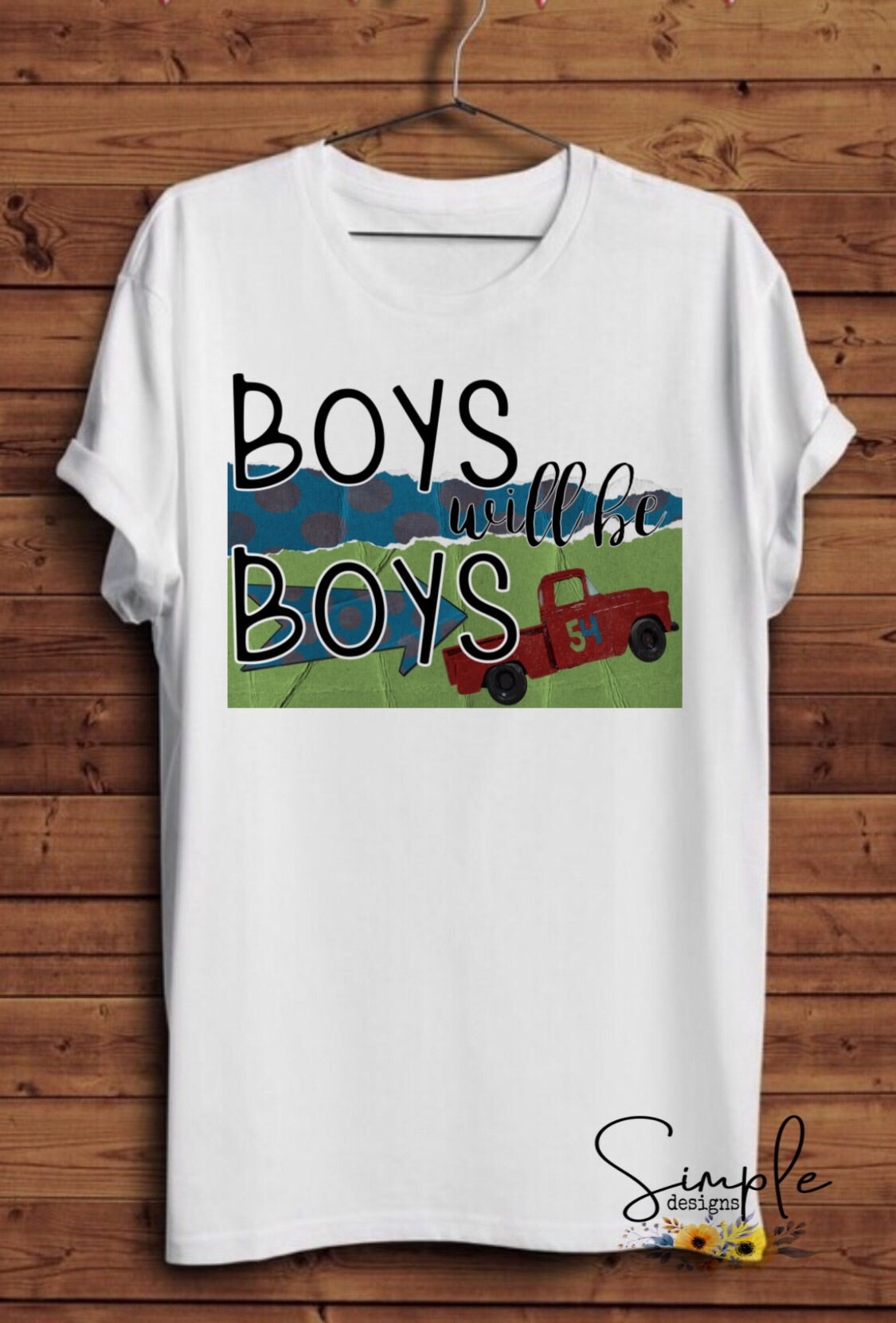 Boys Will Be Boys Sublimation Heat Transfer Sheets
