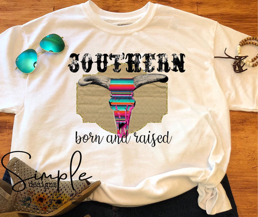 Southern Born and Raised Sublimation Heat Transfer Sheet