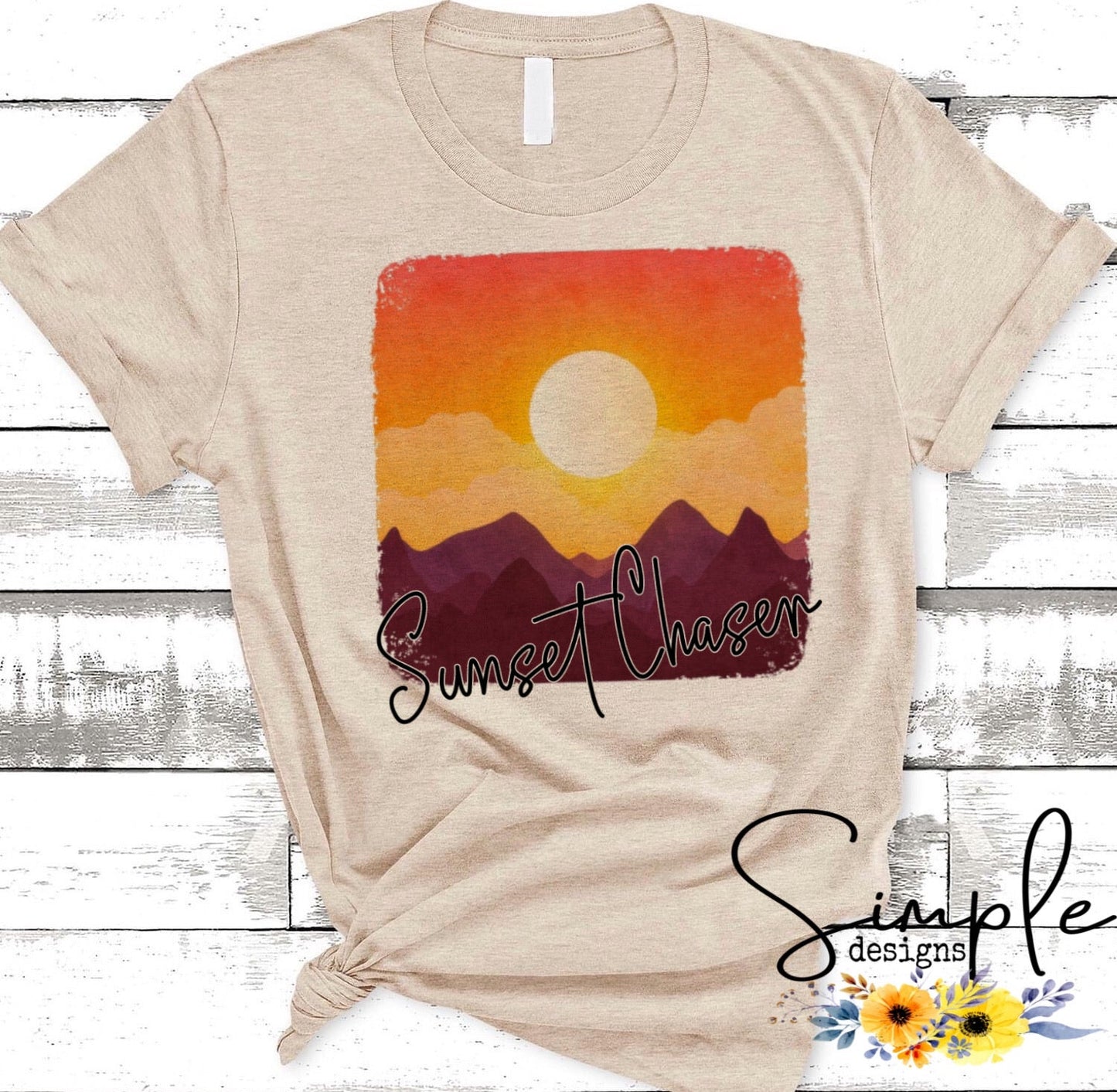 Sunset Chaser Sublimation Heat Transfer Sheets