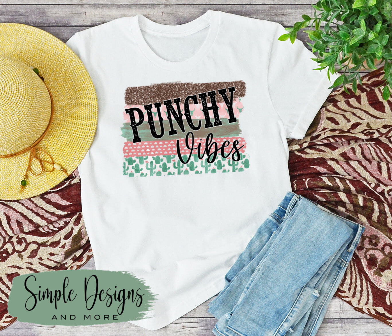 Punchy Vibes Sublimation Heat Transfer Sheets