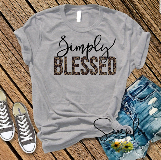 Simply Blessed Sublimation Heat Transfer Sheets