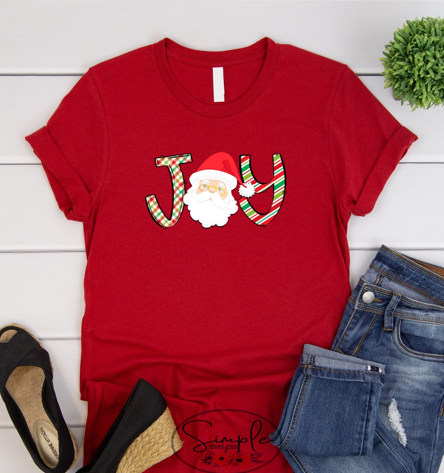 Joy Santa Sublimation Heat Transfer Sheet