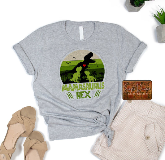 Mamasaurus Rex Sublimation Heat Transfer Sheets
