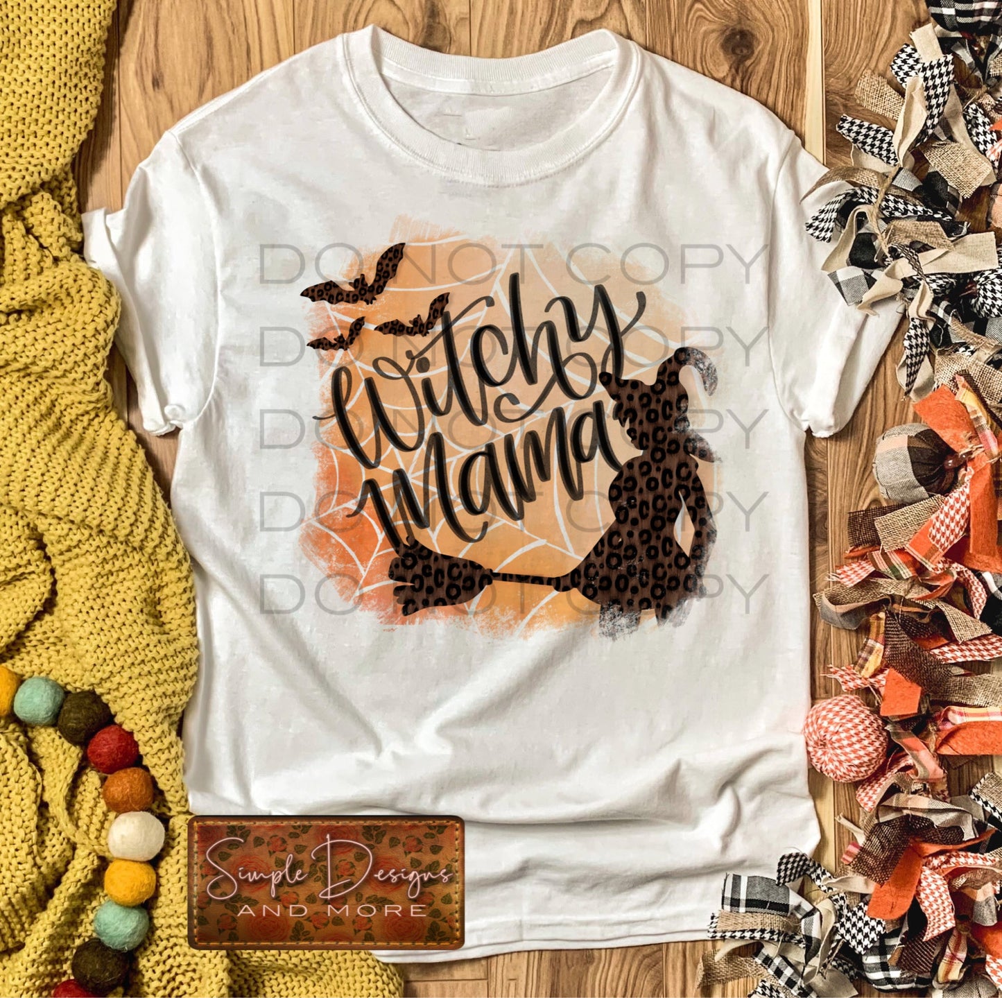 Witchy Mama Sublimation Heat Transfer Sheets