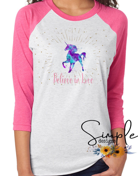 Glitter Believe in Love Sublimation Heat Transfer Sheet
