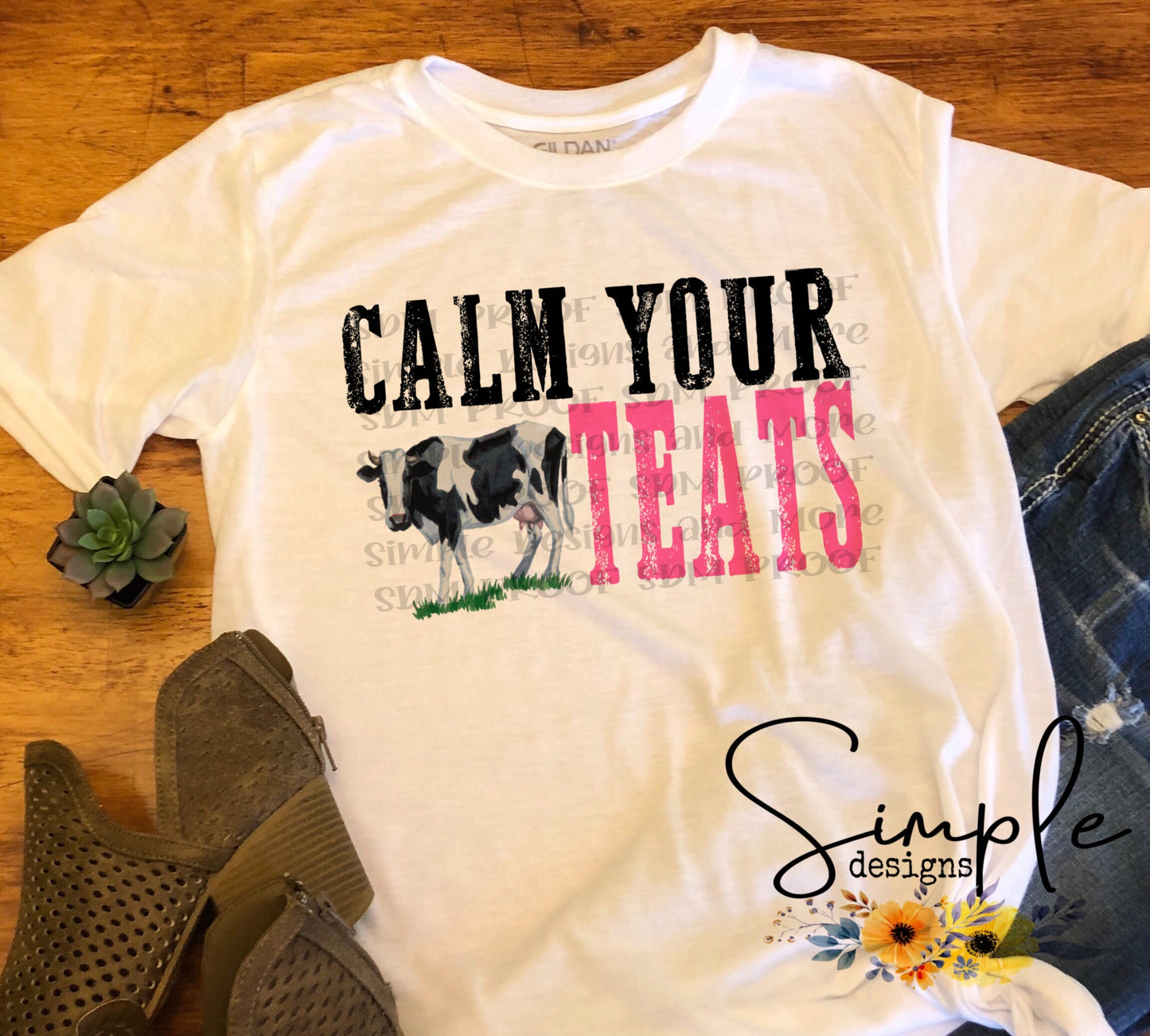 Calm Your Teats Sublimation Heat Transfer Sheets