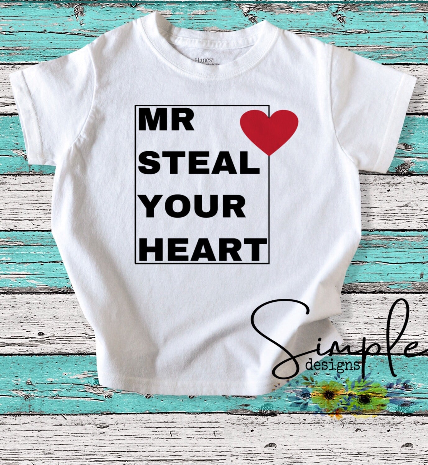 Mr Steal Your Heart Sublimation Heat Transfer Sheets