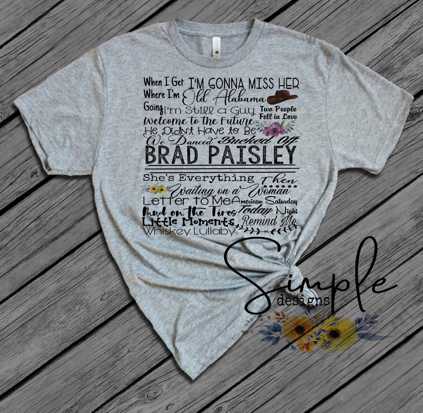 BPaisley Country Music Sublimation Heat Transfer Sheets