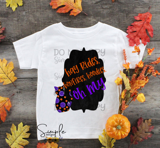 Hayrides, Hoodies, oh My Sublimation Heat Transfer Sheet