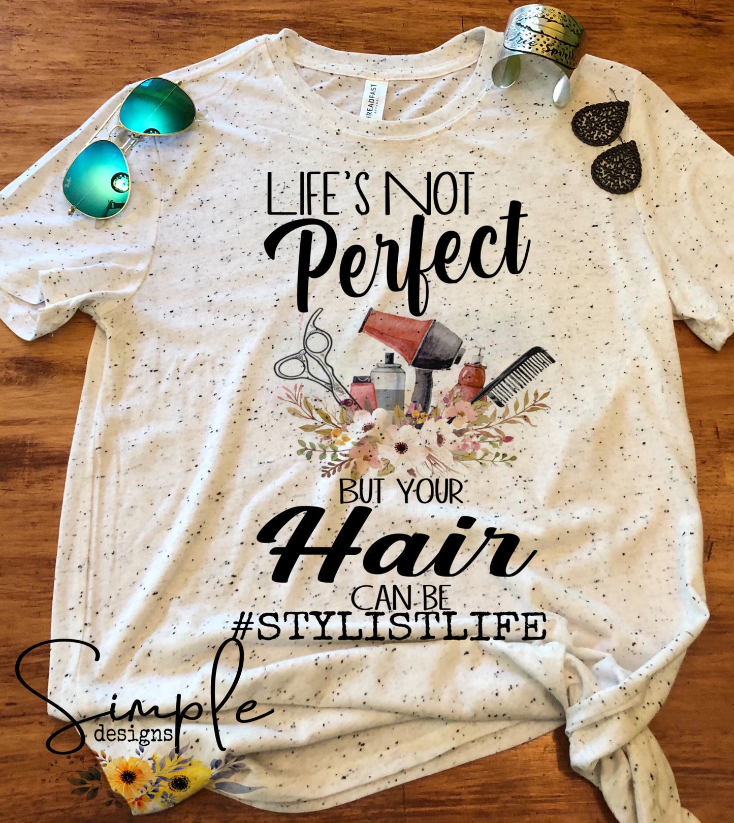 Life’s Not Perfect But Your Hair Can Be Sublimation Heat Transfer Sheets