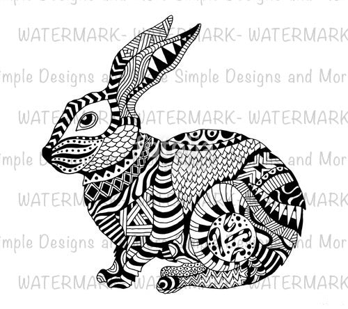 Bunny Hoppin’ Sublimation Heat Transfer Sheet