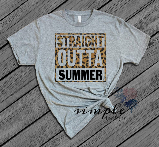 Straight Outta the Summer Sublimation Heat Transfer Sheets