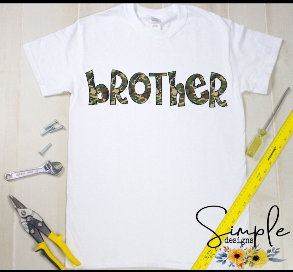 Pop Pop, Brother CAMO Sublimation Heat Transfer Sheets