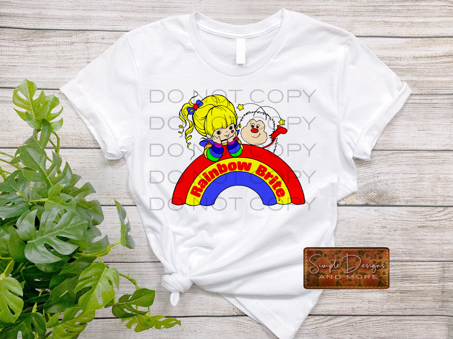 Rainbow Brite Sublimation Heat Transfer Sheets