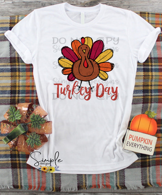 Turkey Day Sublimation Heat Transfer Sheet