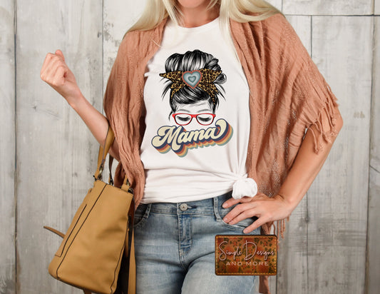 Retro Mama Sublimation Heat Transfer Sheets