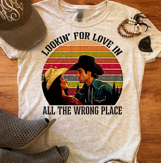 Lookin For Love In All The Wrong Places 1 Sublimation Heat Transfer Sheet