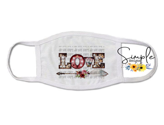 Love Arrow Sublimation Heat Transfer Sheet