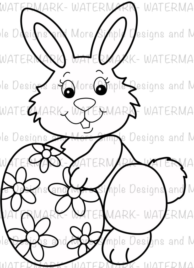 Easter Bunny Sublimation Heat Transfer Sheet