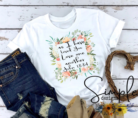 As Ive Loved You Sublimation Heat Transfer Sheet