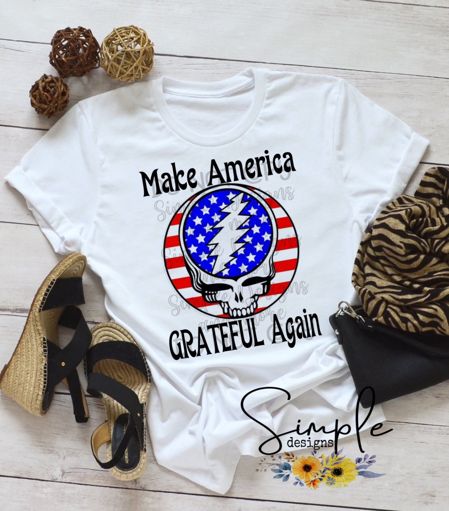 Make America Grateful Again Sublimation Heat Transfer Sheets