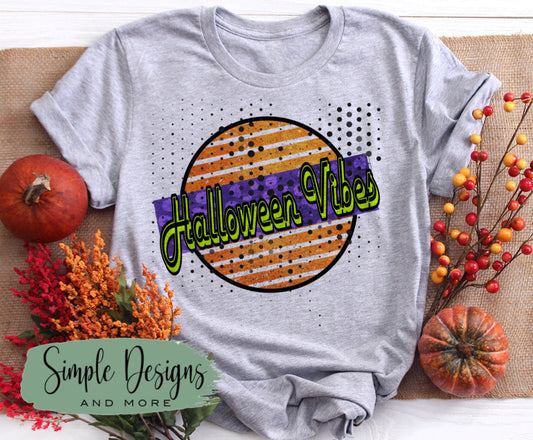 Halloween Vibes Sublimation Heat Transfer Sheets