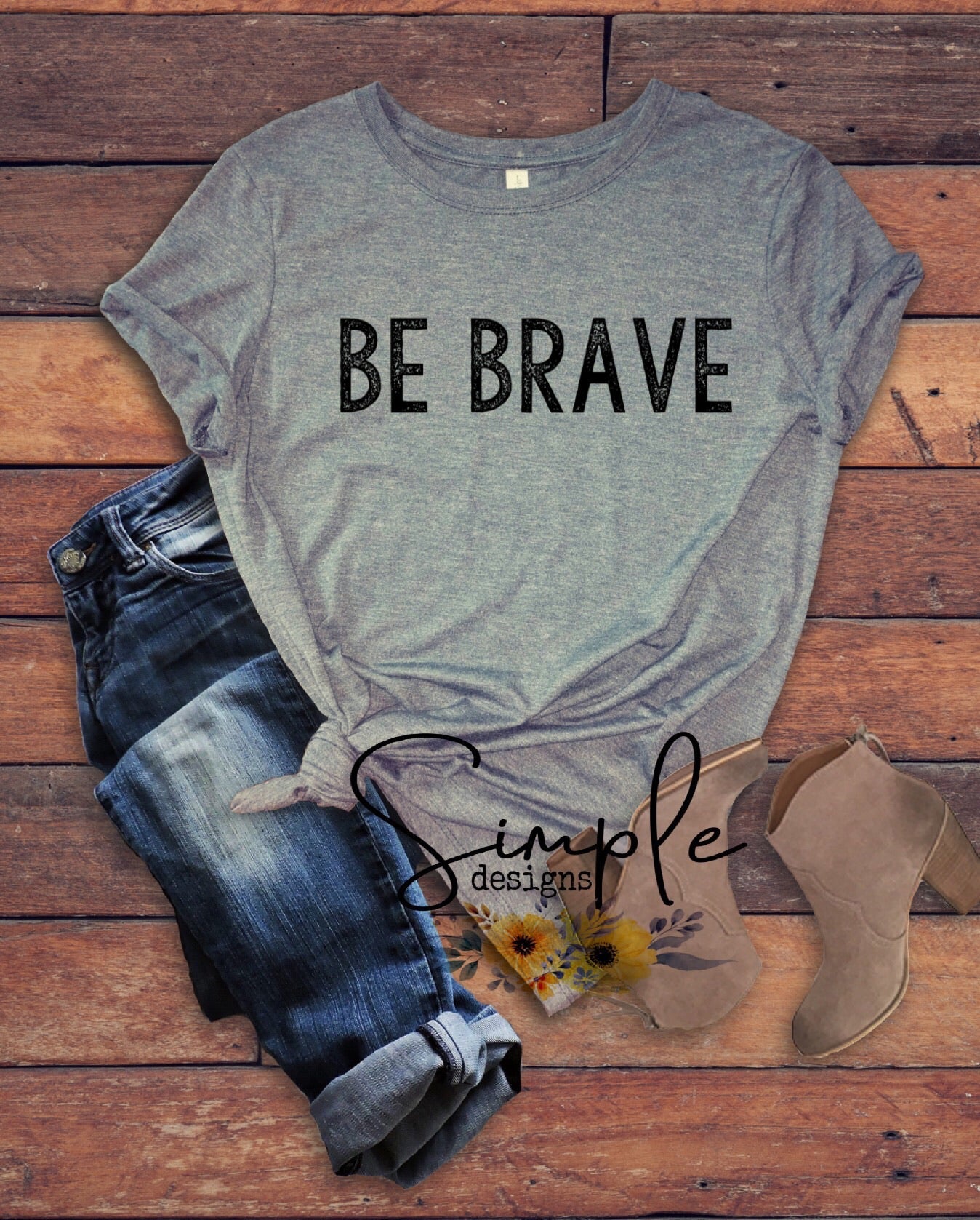 Be Brave Sublimation Heat Transfer Sheets