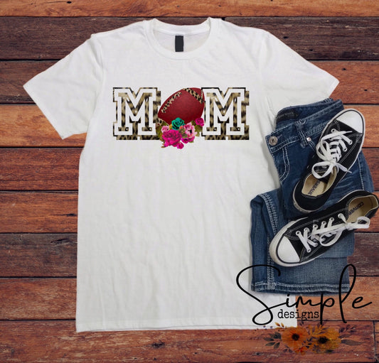 Football Mom Sublimation Heat Transfer Sheet