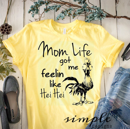 Mom Life Sublimation Heat Transfer Sheet