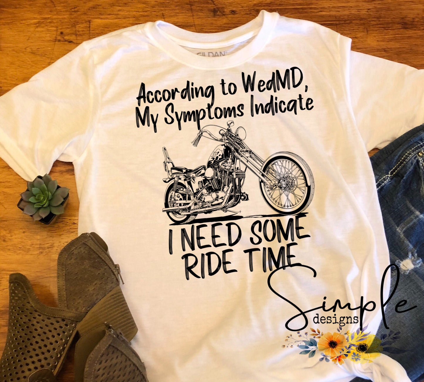 WebMd Says I Need Ride Time No Flowers Sublimation Heat Transfer Sheet