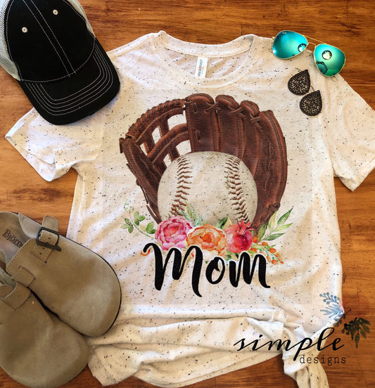 Baseball Mom Sublimation Heat Transfer Sheet