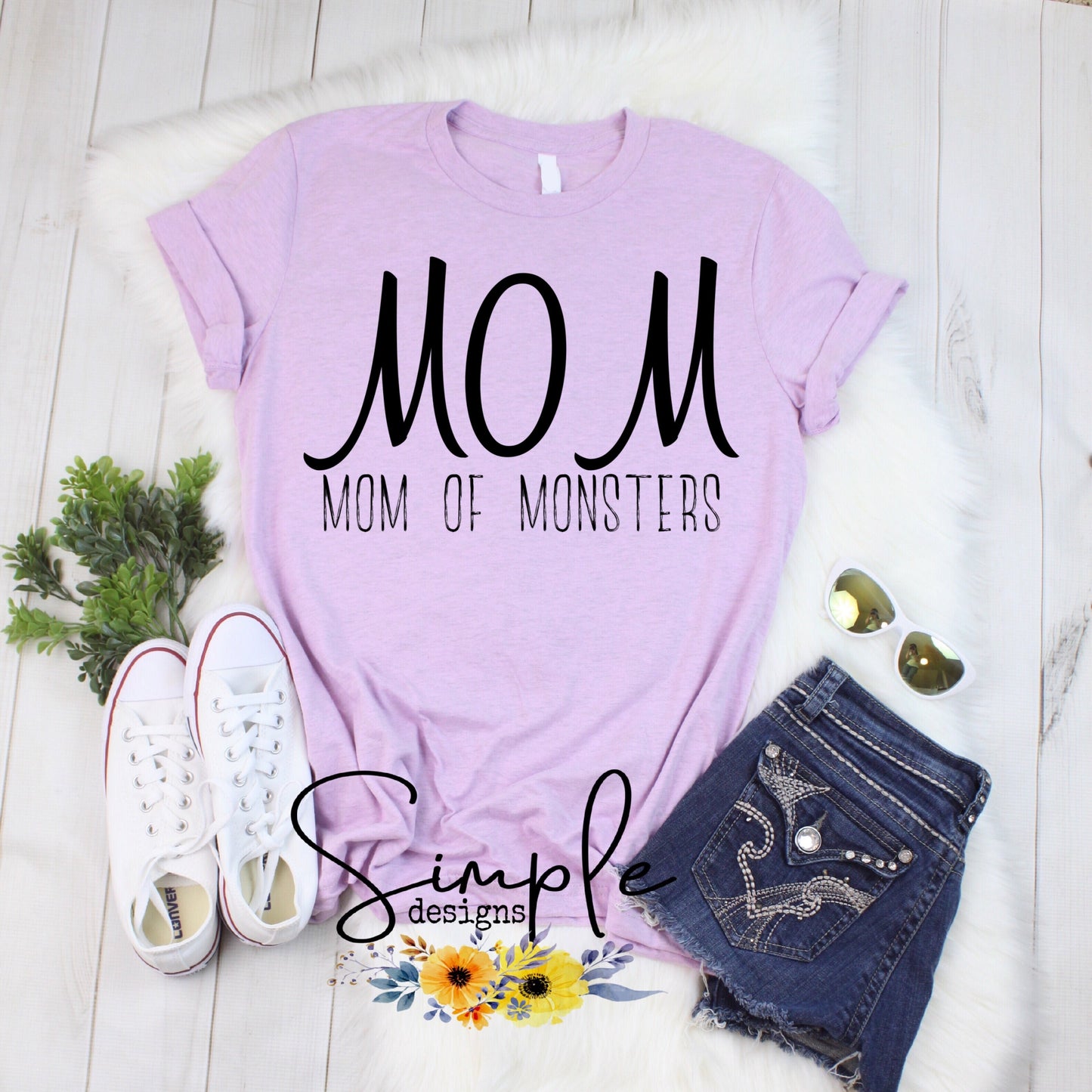 Mom of Monsters Sublimation Heat Transfer Sheets