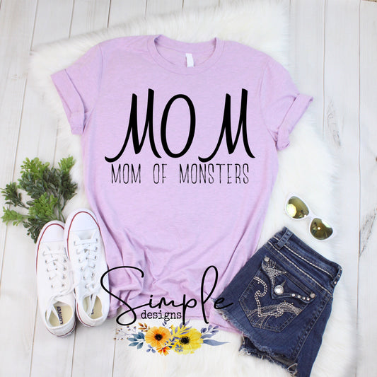 Mom of Monsters Sublimation Heat Transfer Sheets