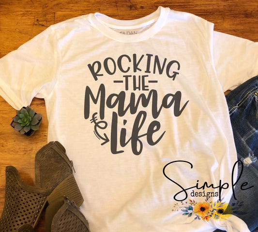 Rocking the Mama Life Sublimation Heat Transfer Sheets